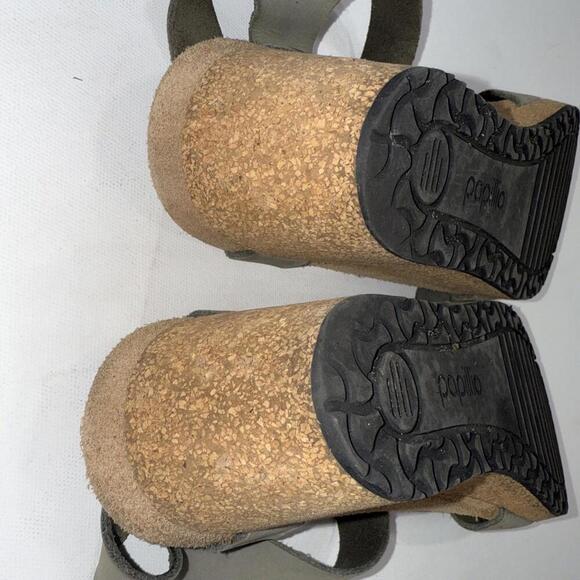 Birkenstock Papillo Gorpcore Wedge Sandal Sandcastle Nubuck Leather 40 - Picture 13 of 15